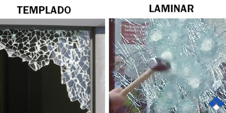 Cristalería y Aluminios Palomo vidrio templado